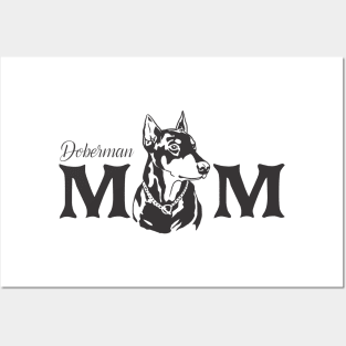 Doberman Mom Posters and Art